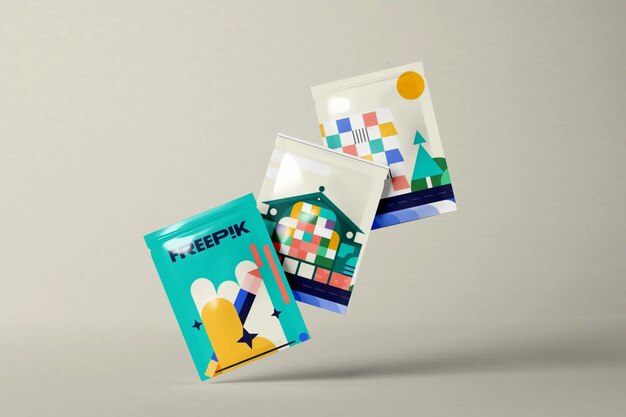 pouch sachet mockup