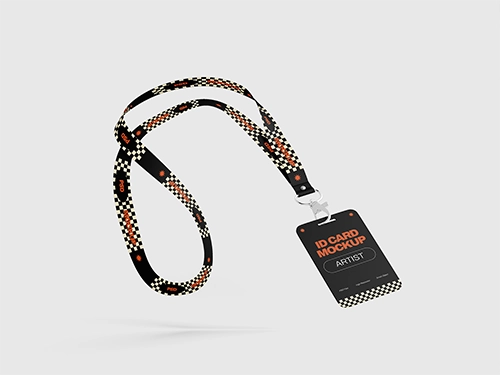 Lanyard mockups