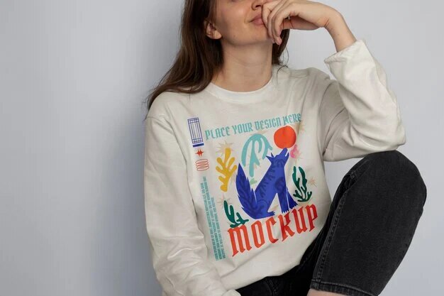 Long sleeve shirt mockups