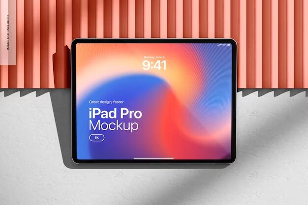 iPad mockups