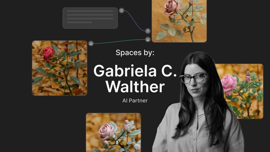 Spaces by:  Gabriela C. Walther