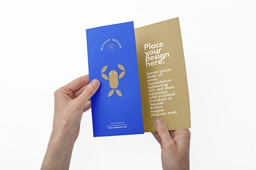 Trifold mockups