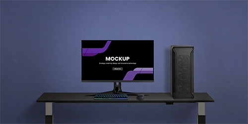 Computer mockups