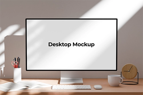 Desktop mockups