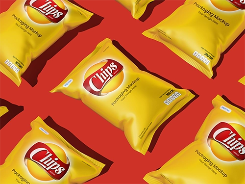Chip Bag mockups