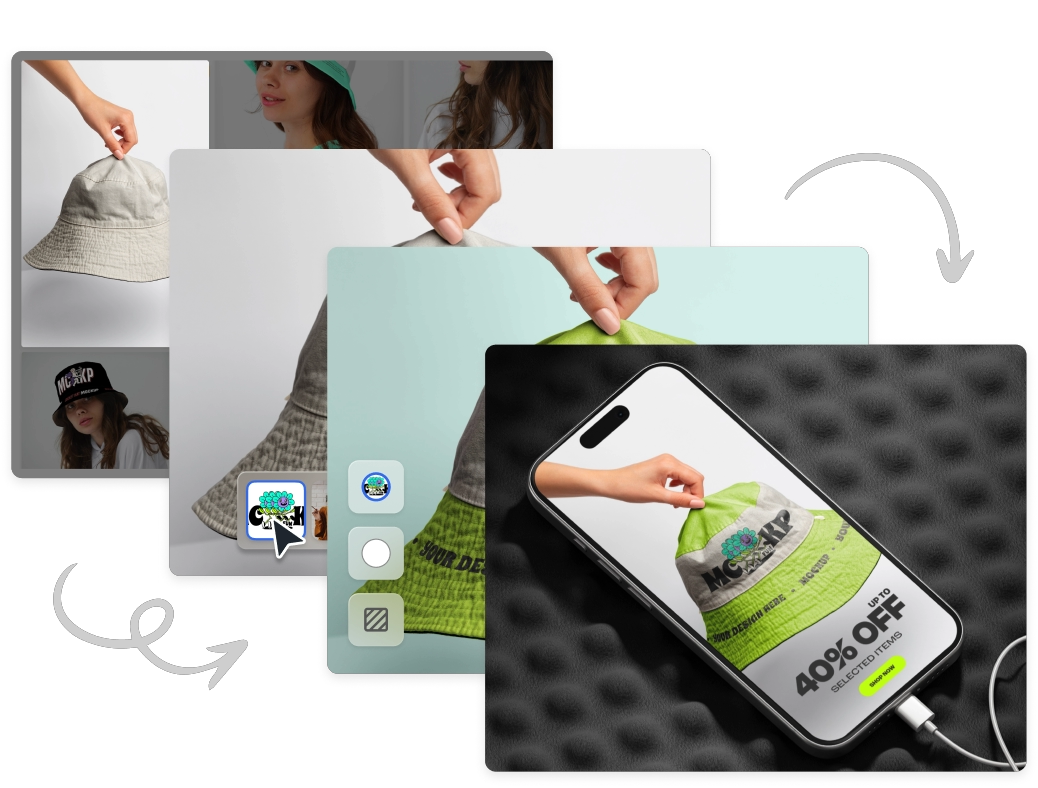 How to create a mockup online