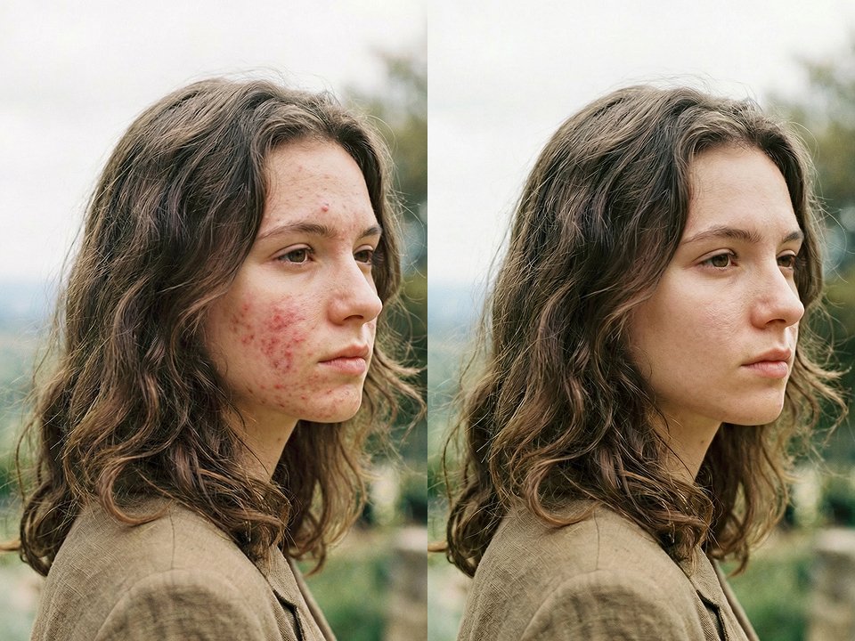 Remove blemishes and spots