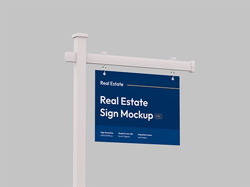 Yard Sign mockups