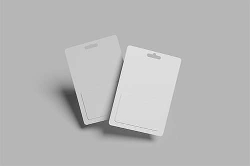 Gift card mockups