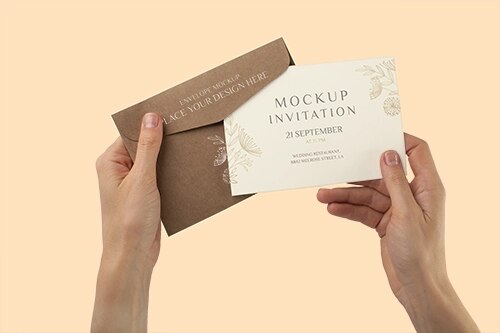 Invitation mockups