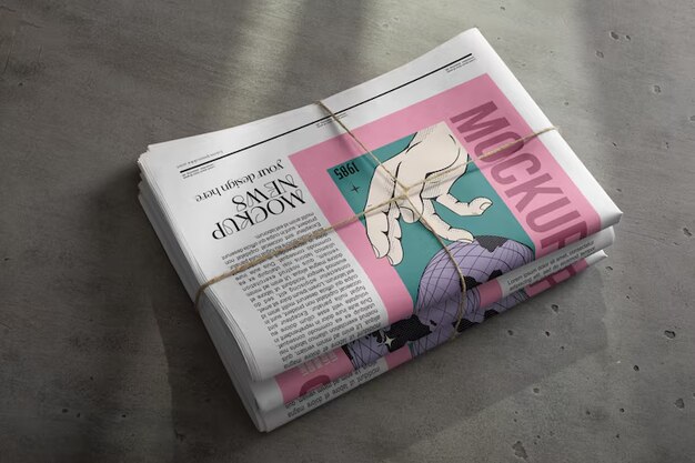 Newspaper mockups