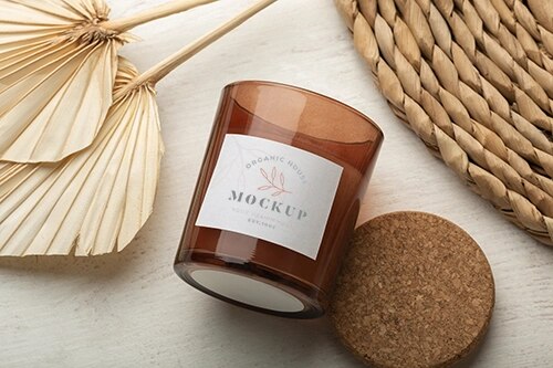 Candle mockups