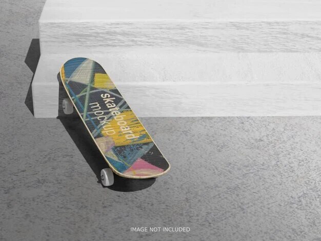 Skateboard mockups