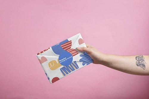 Tissue paper mockups