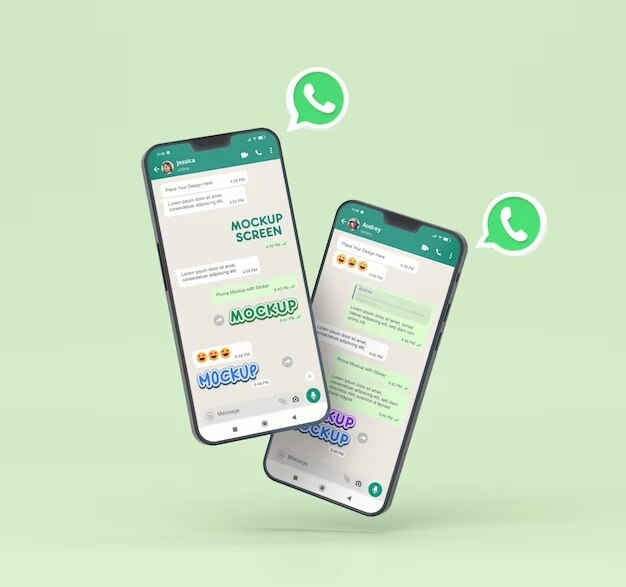 Social media mockups