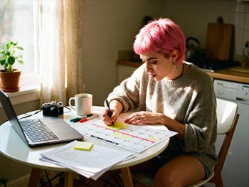 Plan social media calendar