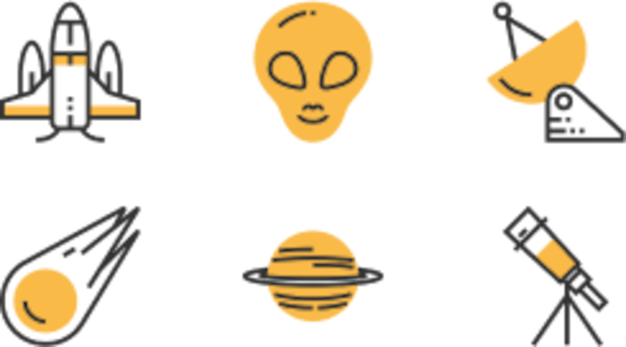 astronomy icons
