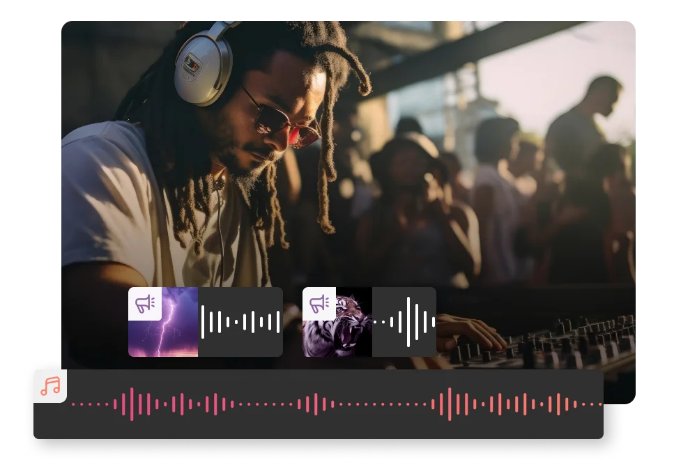 Build the perfect soundscape with music and SFX