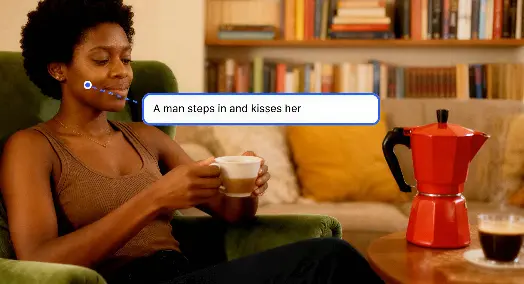 Create AI videos using visual prompts