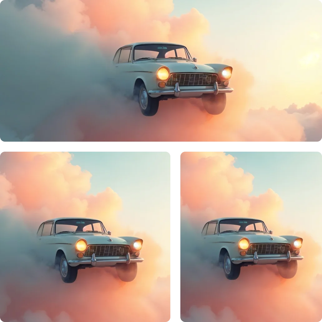 Choose the aspect ratio you need