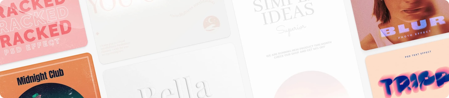 Free PSDs for your creative projects