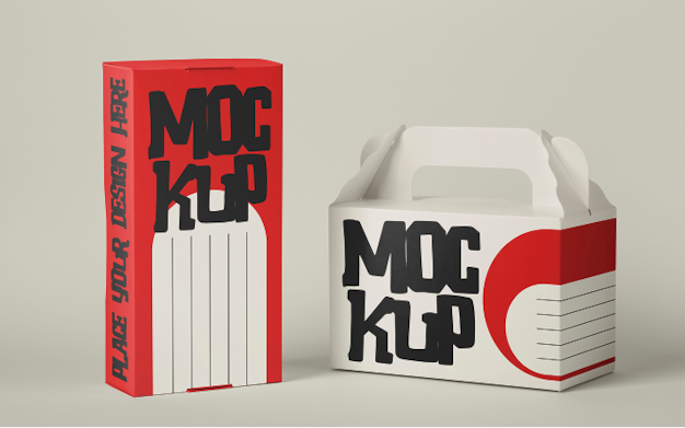 Packaging mockups