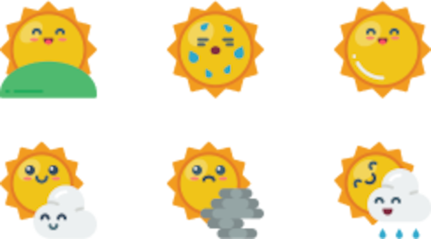 sun icons