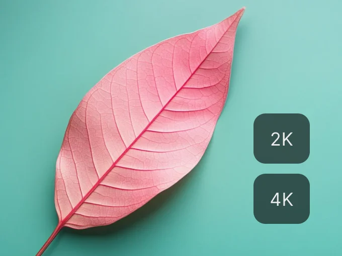 Sharper results, same image